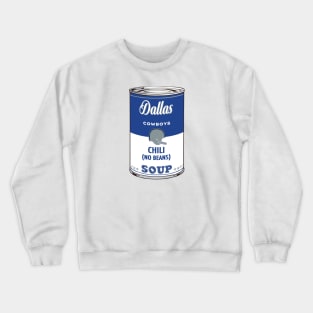 Dallas Cowboys Soup Can Crewneck Sweatshirt